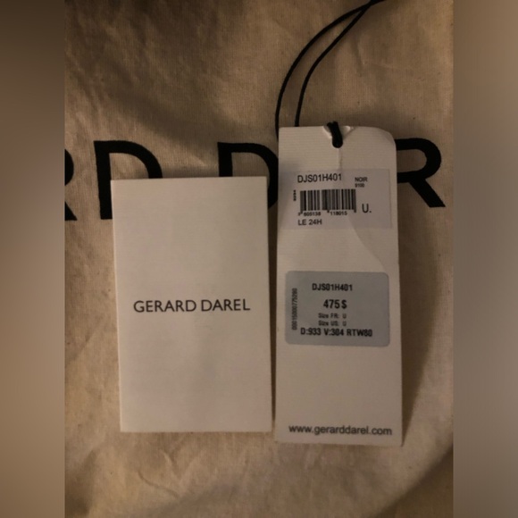 Gerard Darel Black Leather Shoulder Bag - Picture 8 of 8